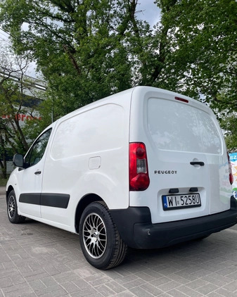 Peugeot Partner cena 17900 przebieg: 226069, rok produkcji 2010 z Warszawa małe 106